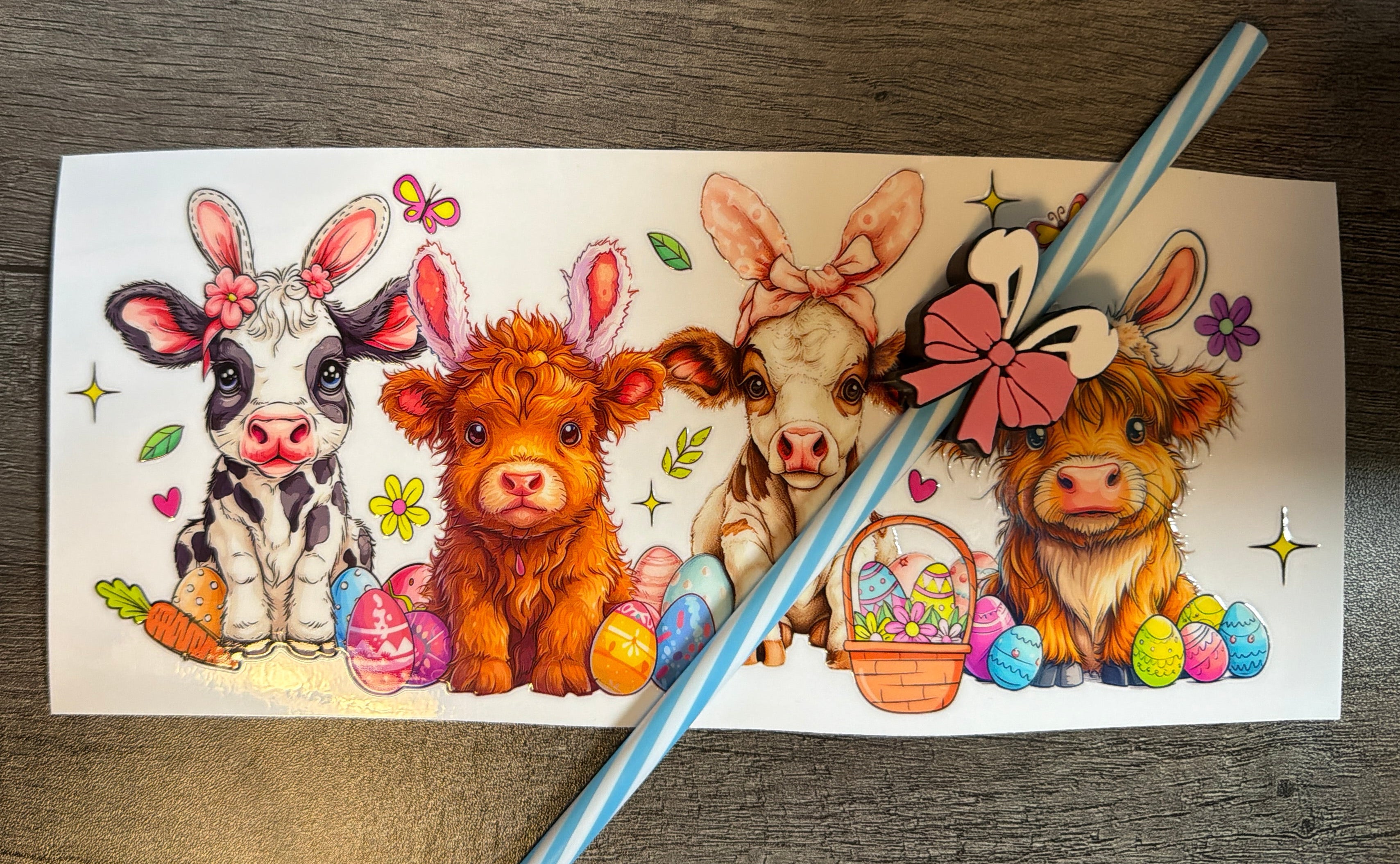 Easter Cows Set