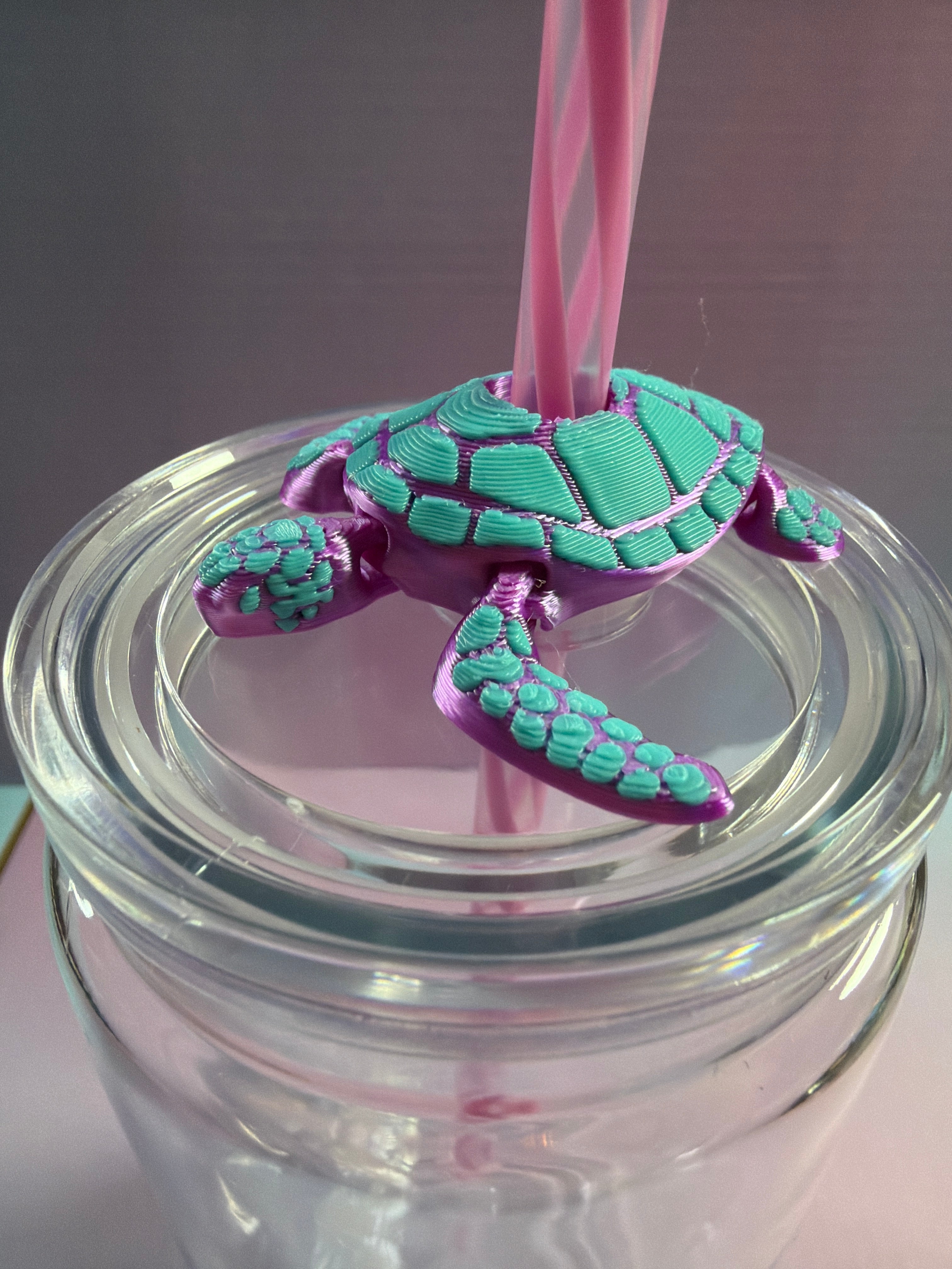 3D Straw Toppers