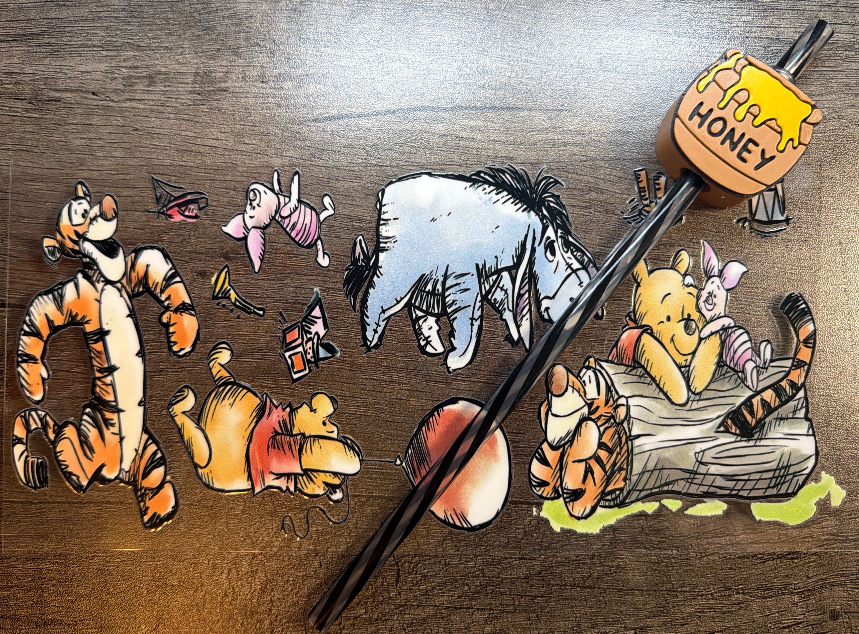 Vintage Pooh Honey Set