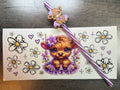 Purple Tutu Cow Set