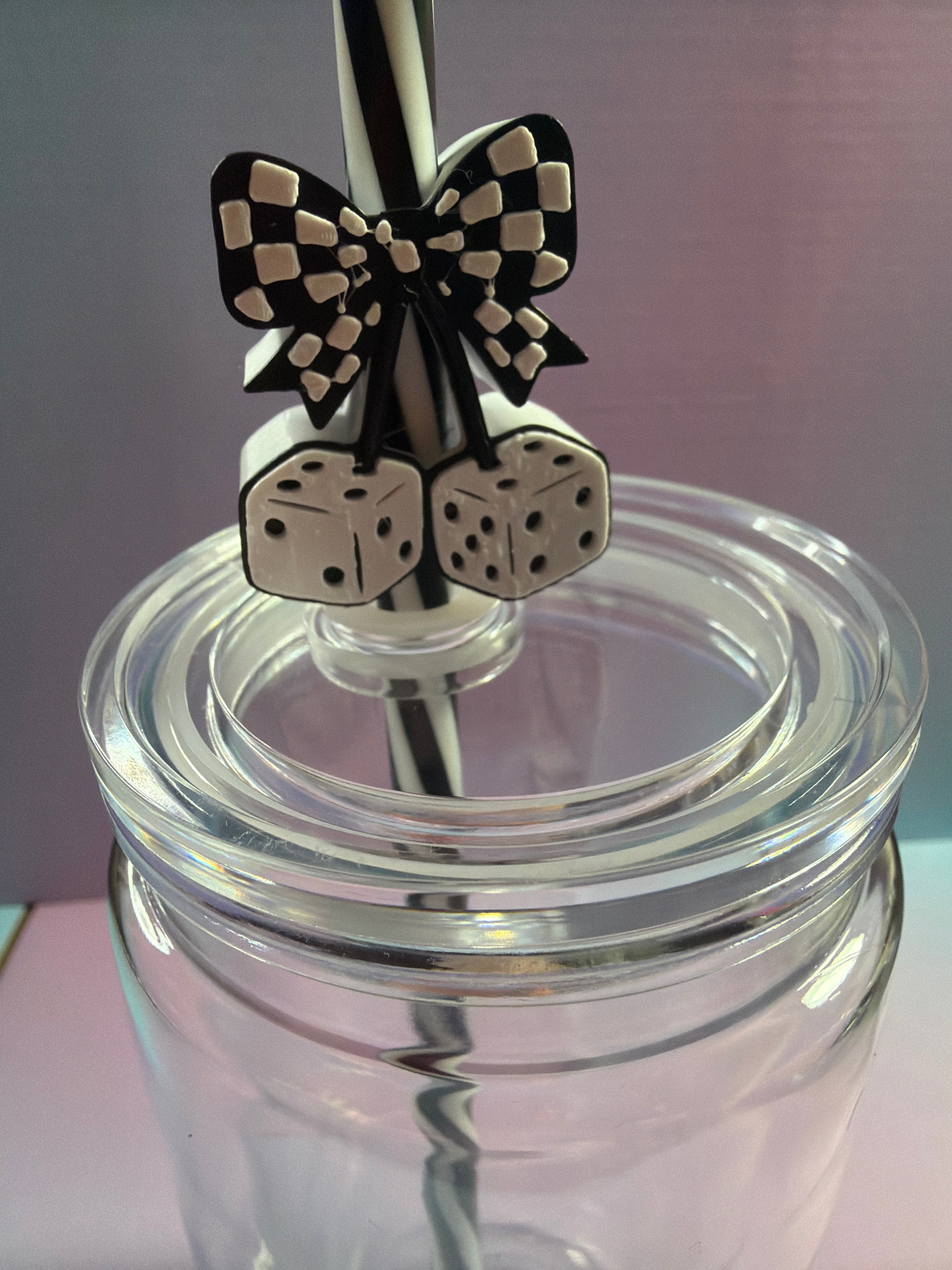 3D Straw Toppers