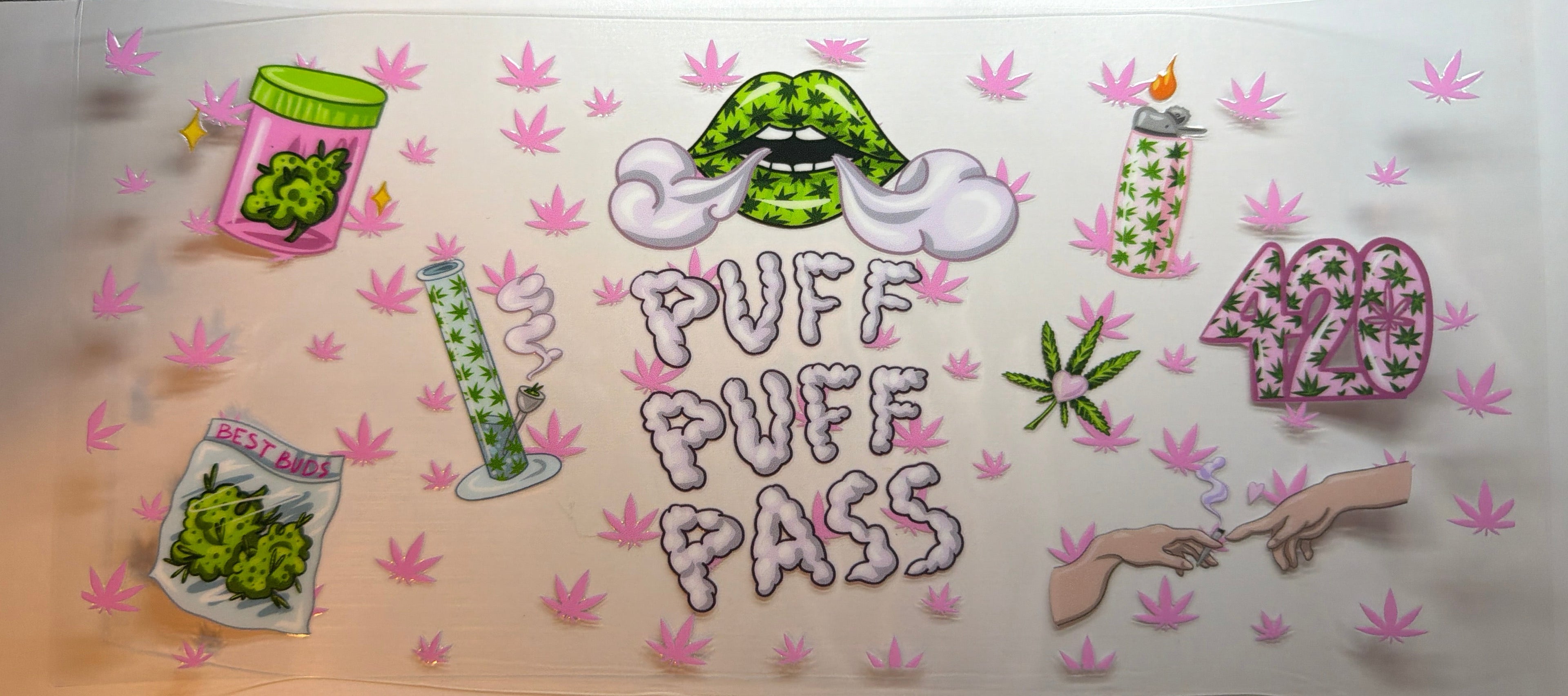 Puff Puff Pass UVDTF