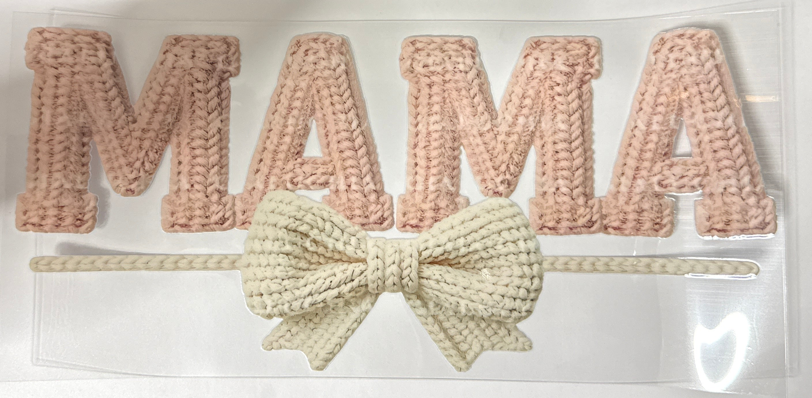 MAMA Yarn style UVDTF wrap