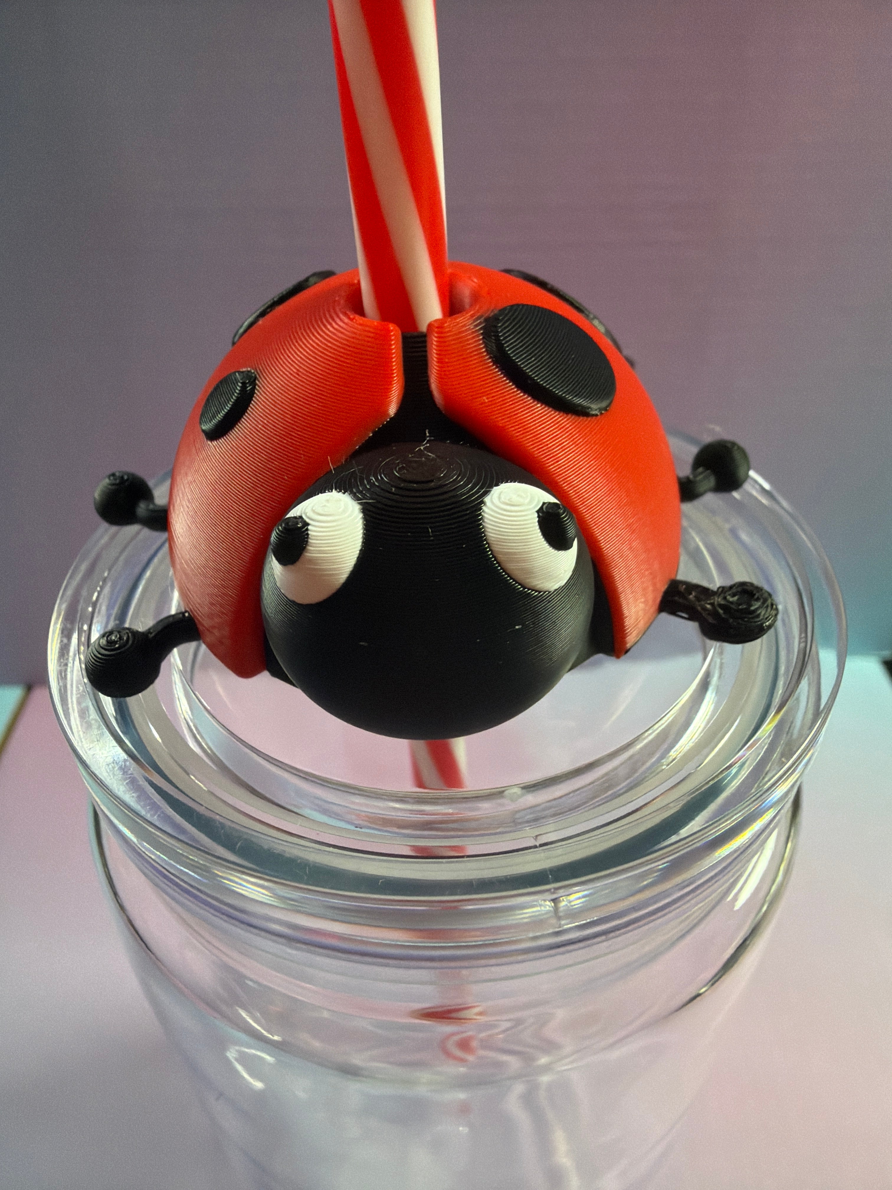3D Straw Toppers