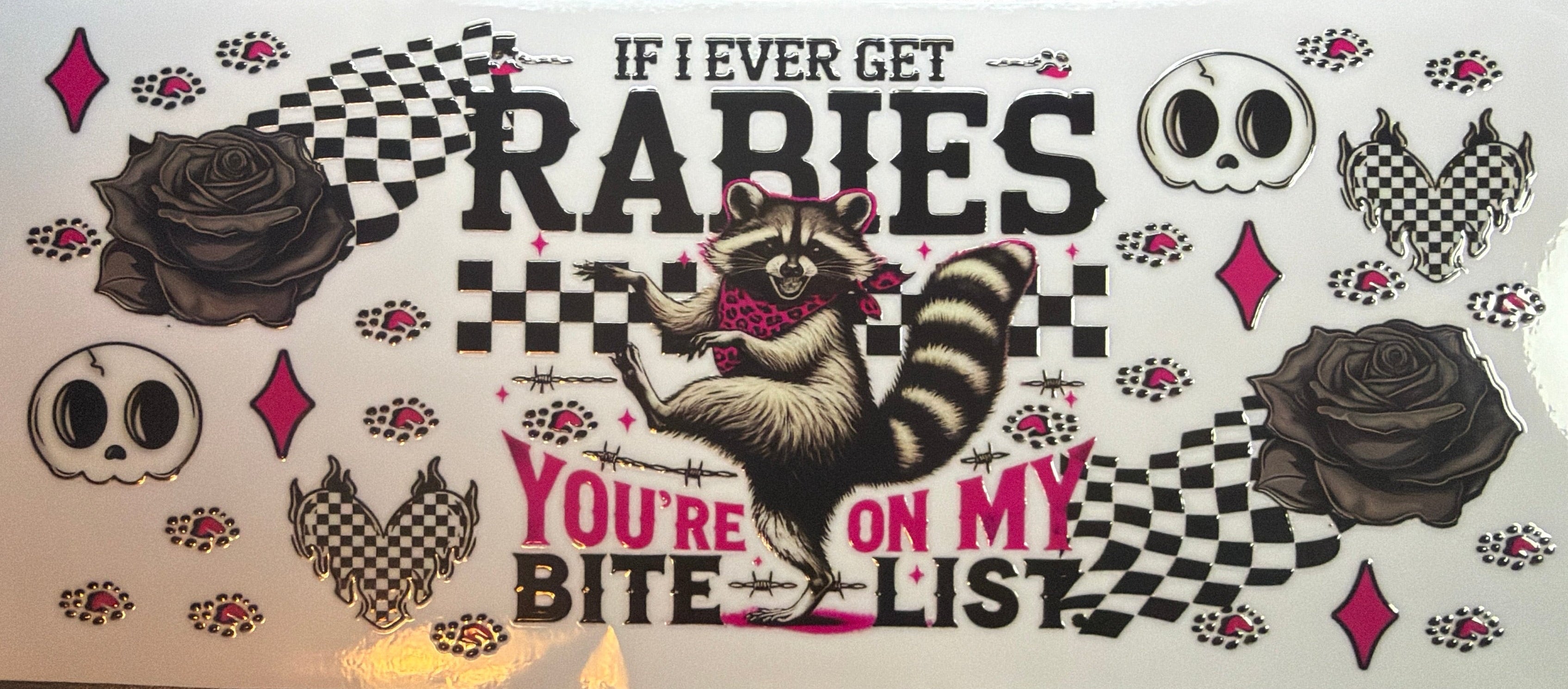 Raccoon UVDTF
