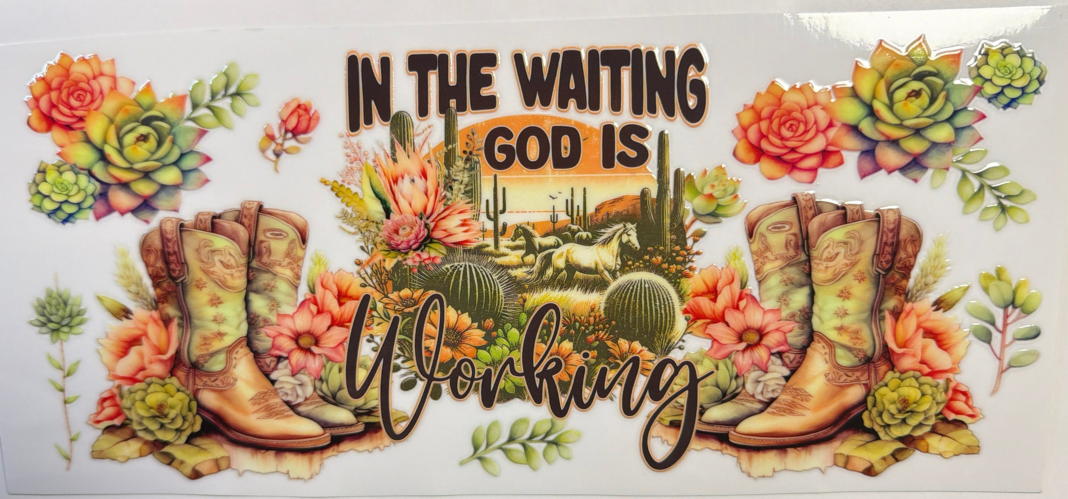 In The Waiting God Is Working UVDTF