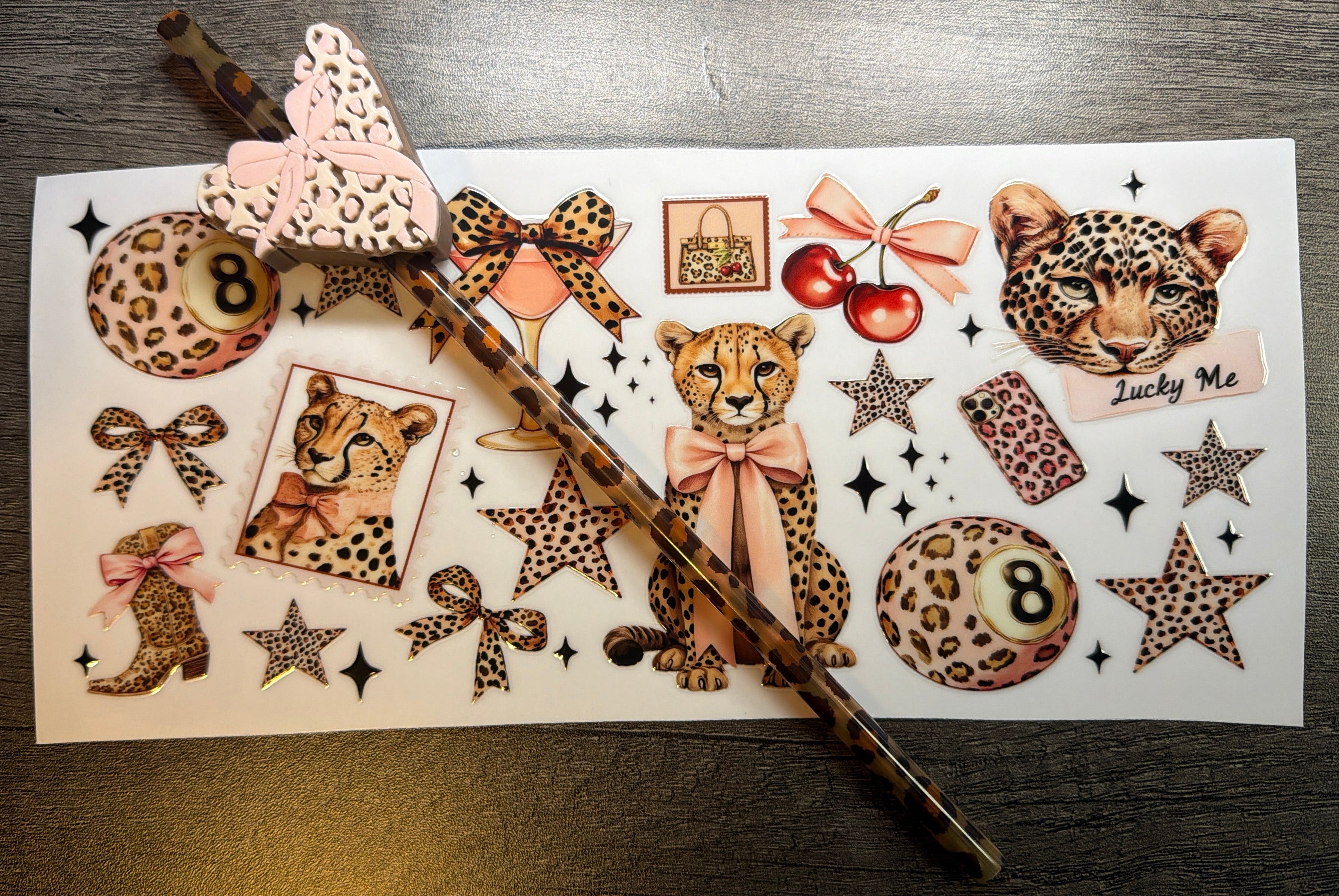 lucky Me Cheetah Set