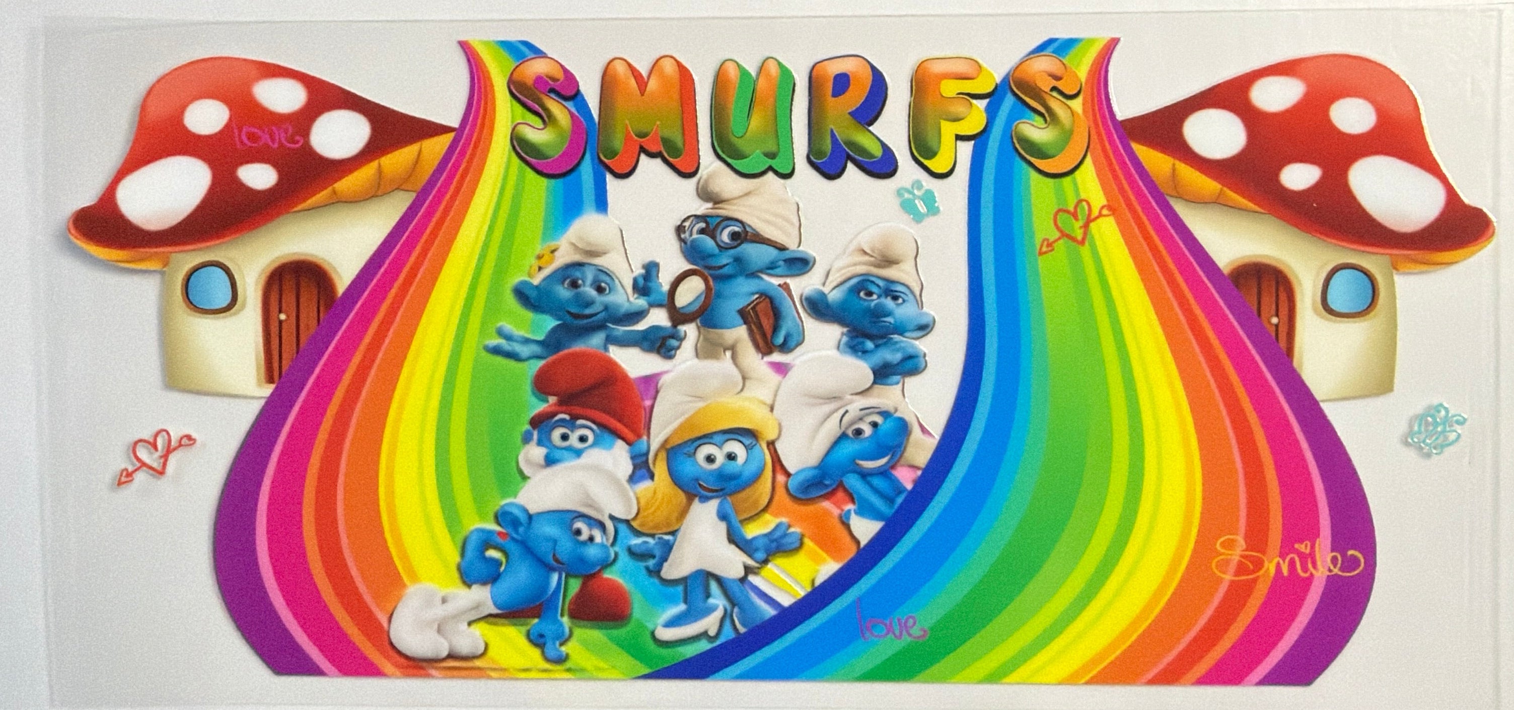Smurfs UVDTF