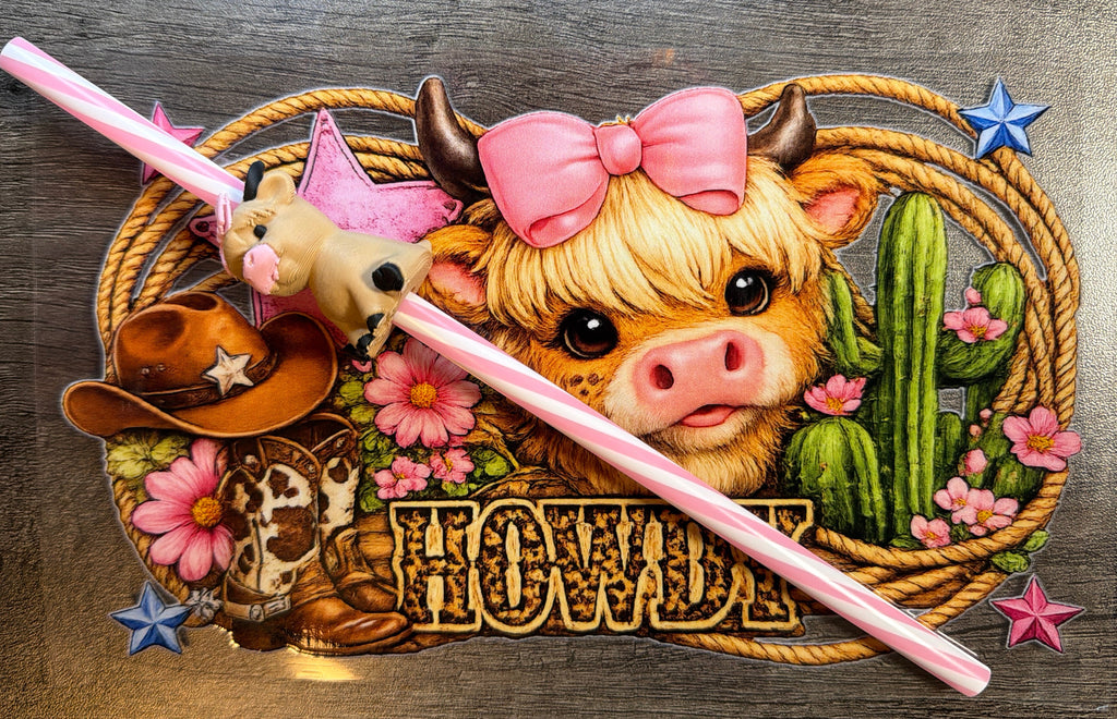 Howdy Highland Cow Set