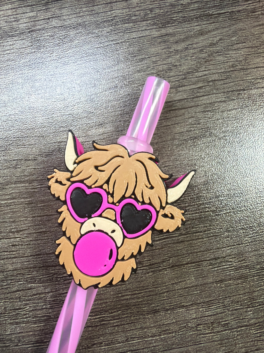 Cow Bubblegum With Sunglasses Set