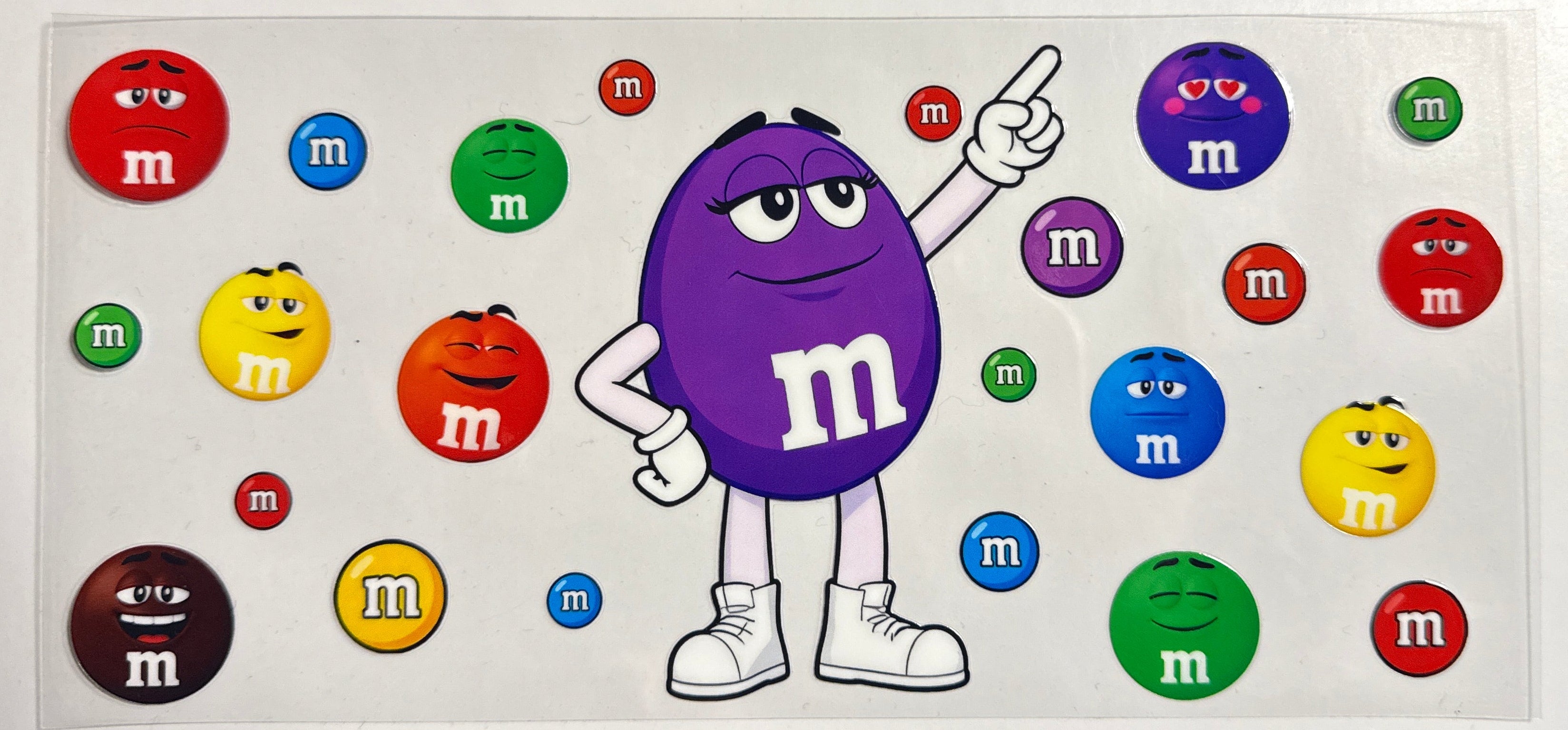 Purple M Candy