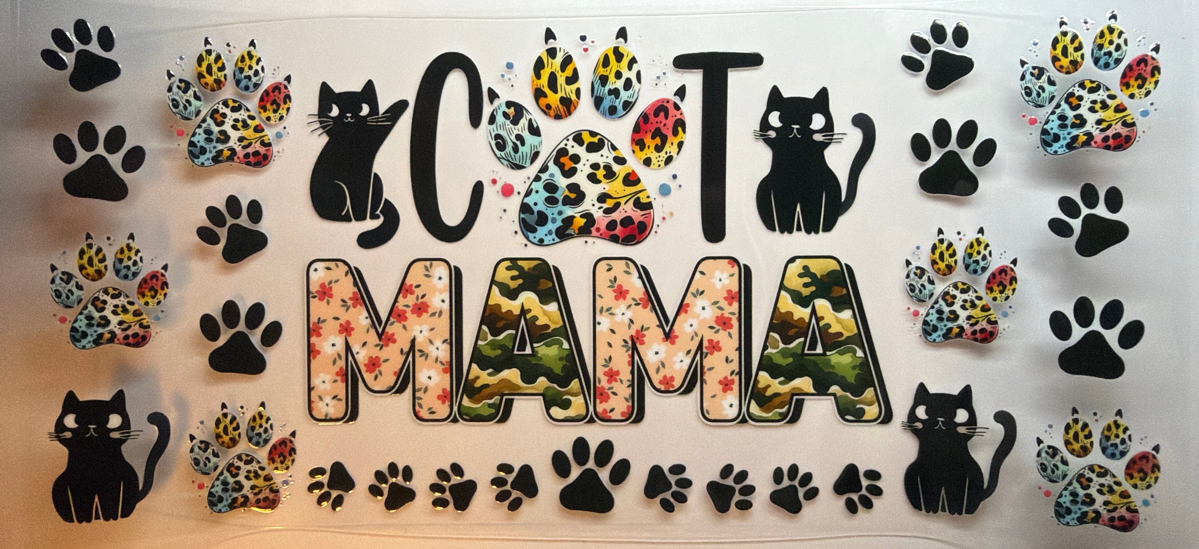Cat Mama UVDTF