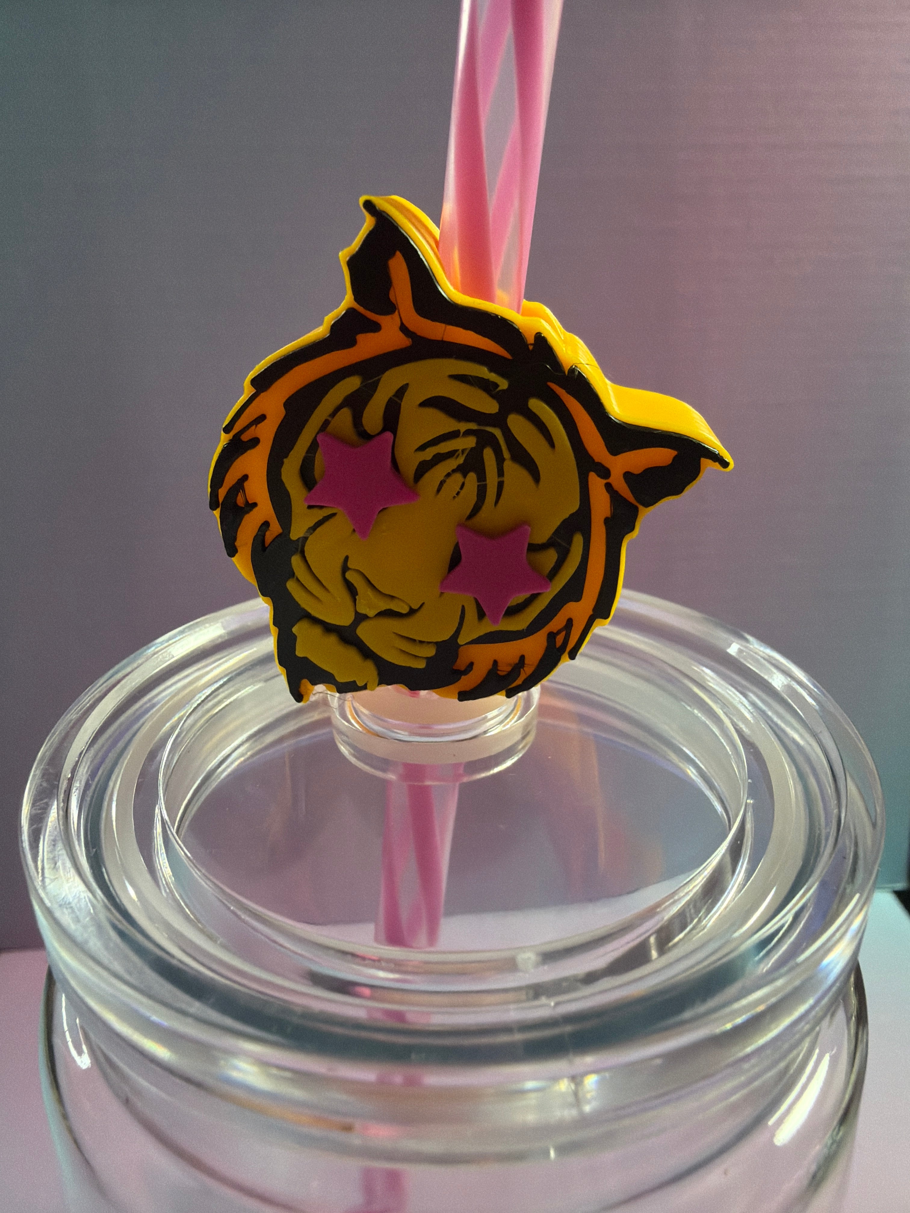 3D Straw Toppers