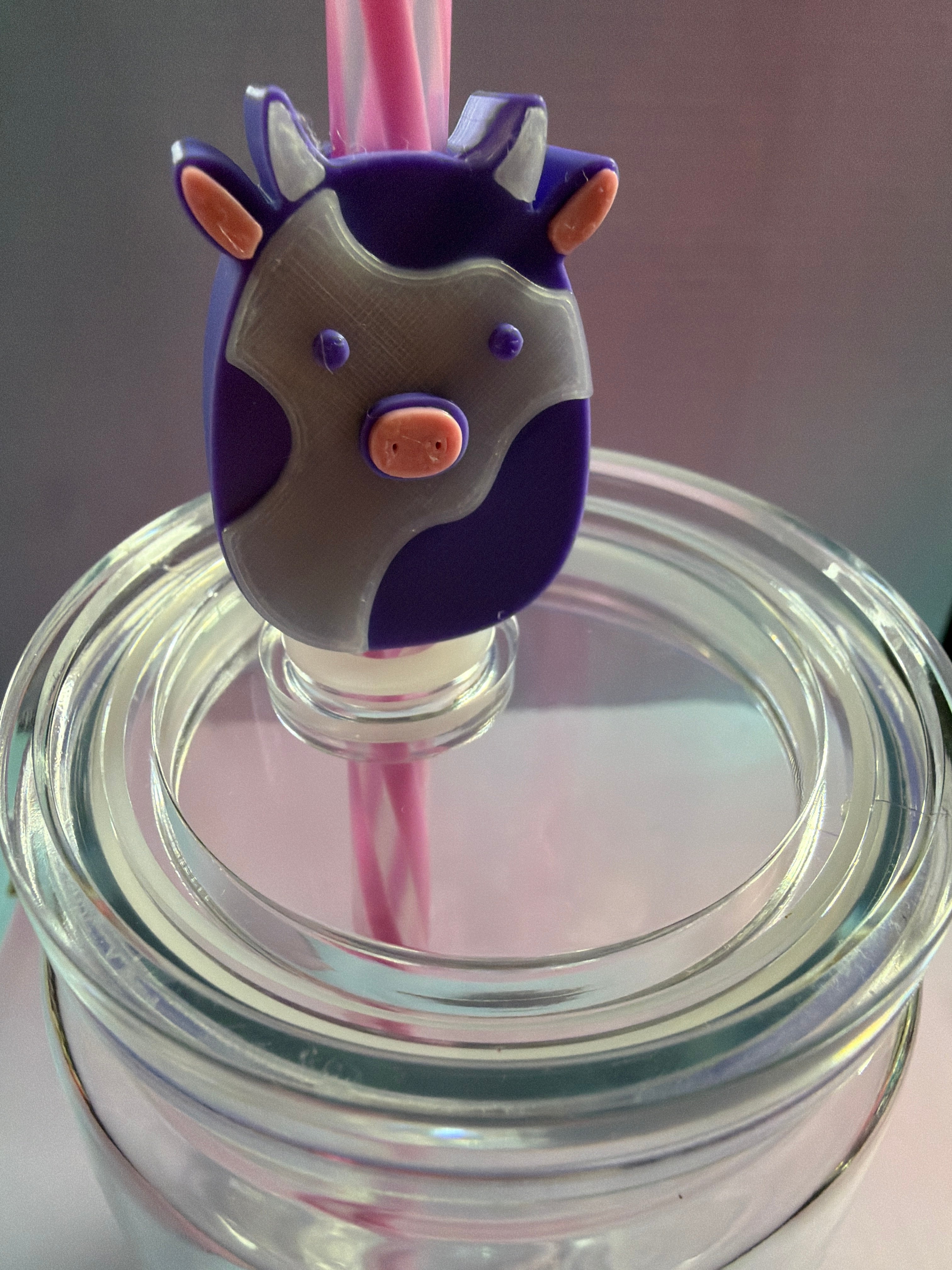 3D Straw Toppers