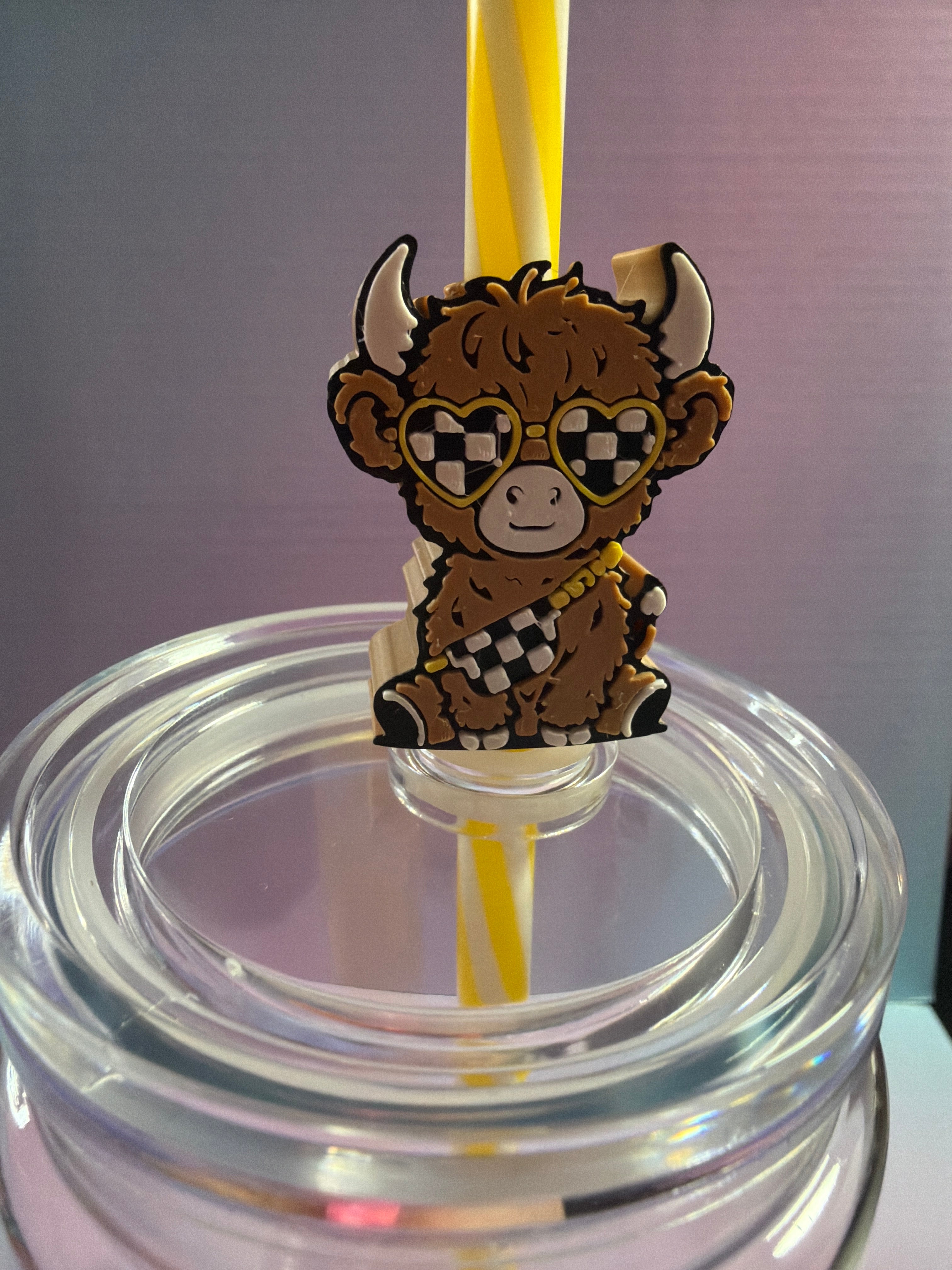 3D Straw Toppers