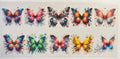 Butterflies 3D UVDTF