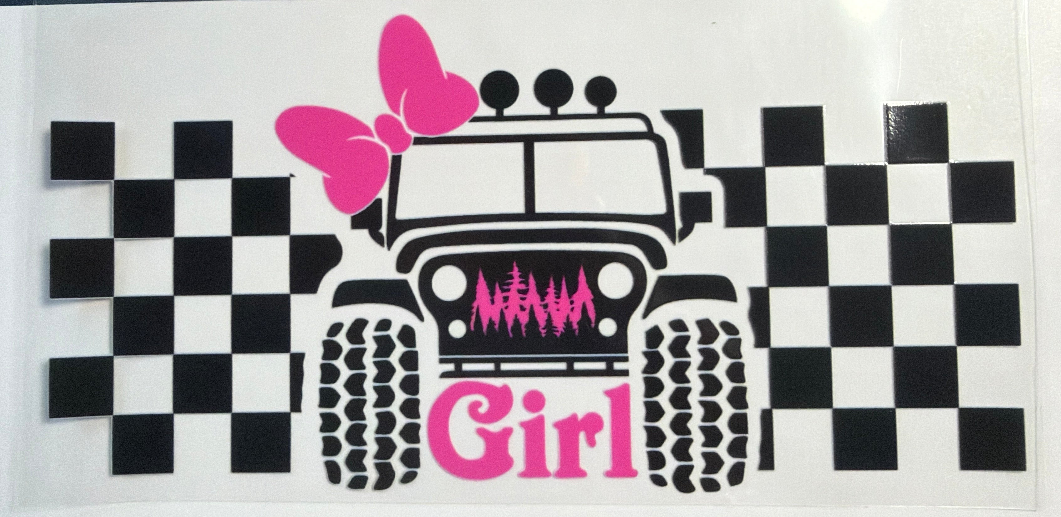 Jeep Girl UVDTF