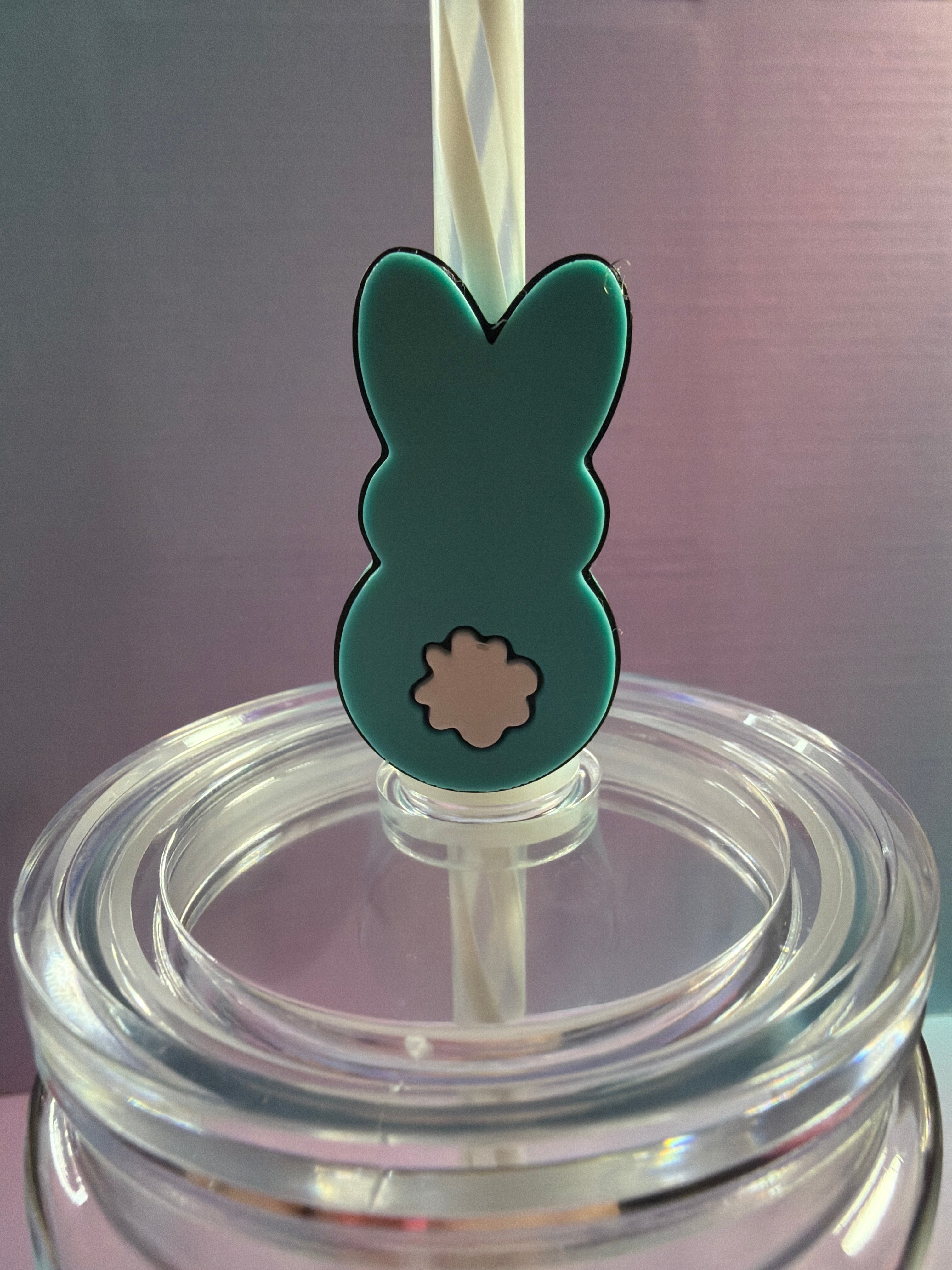 3D Straw Toppers