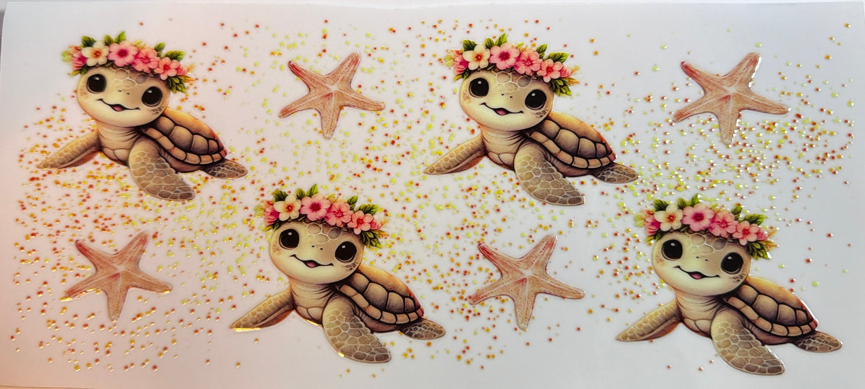 Cute Little Turtles UVDTF