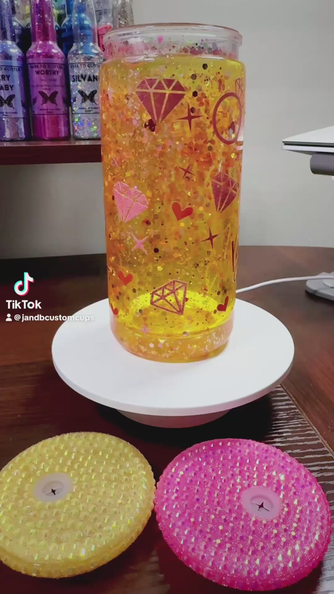 20oz Custom Tumbler Waterfall